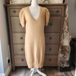 Moda International Midi Dress 70% Angora Rabbit Size XL